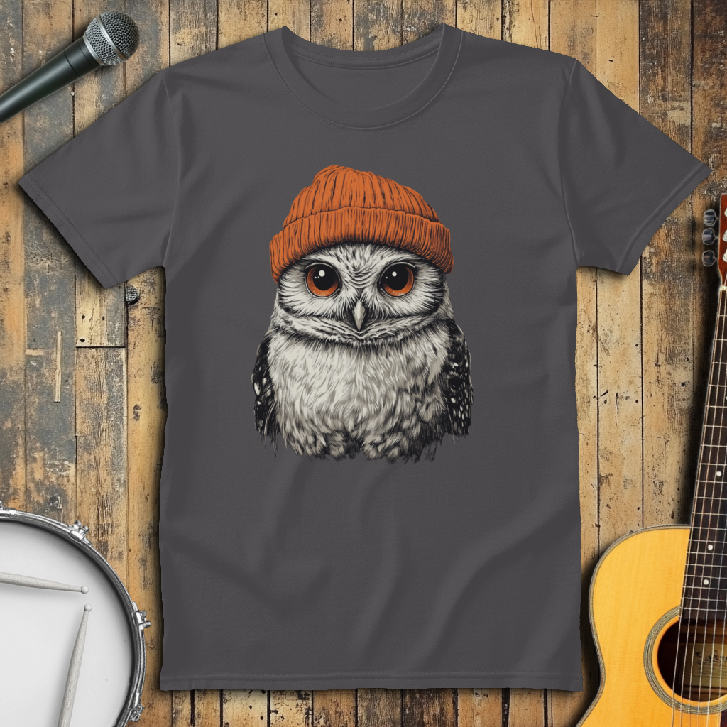 Orange Beanie Owl