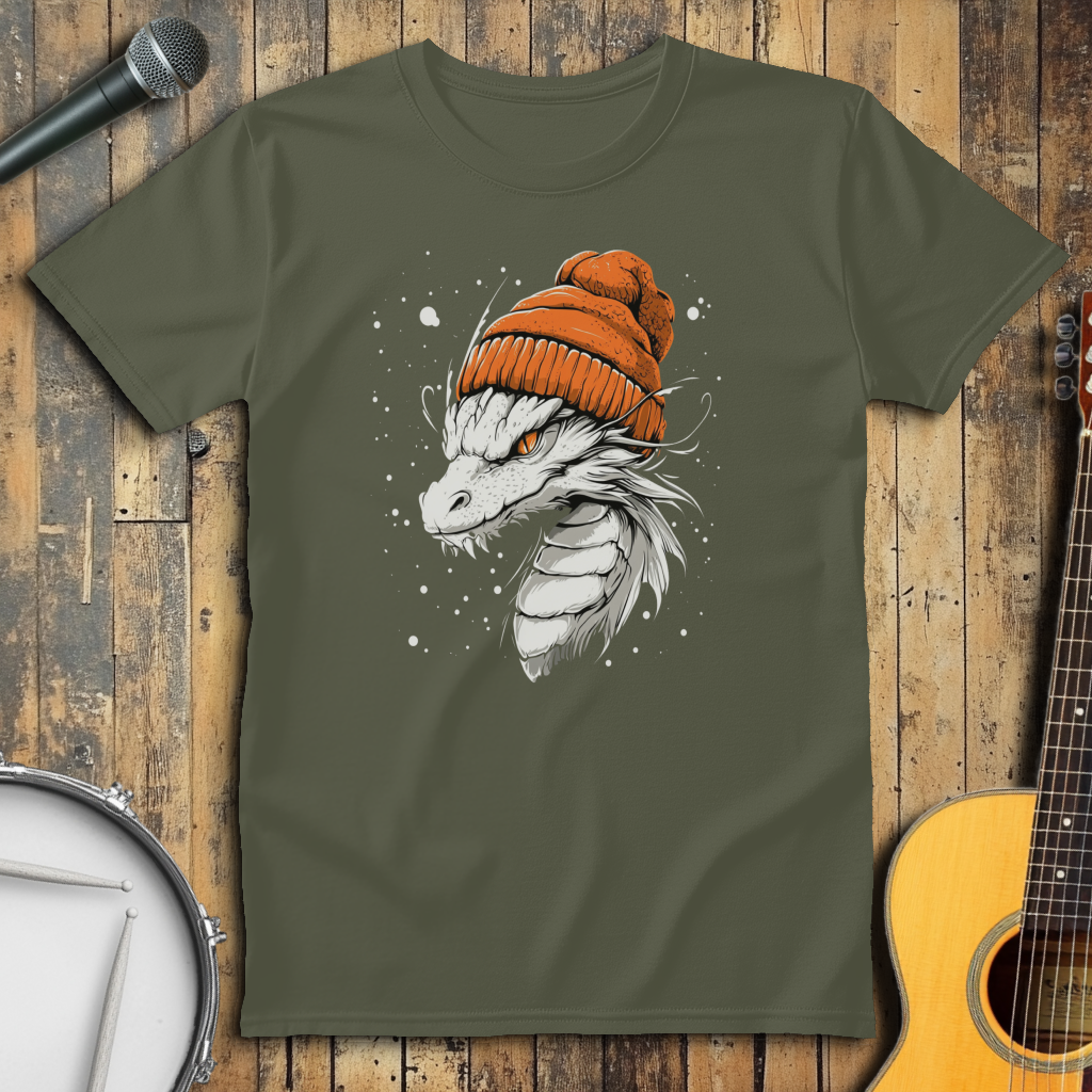 Orange Beanie Dragon