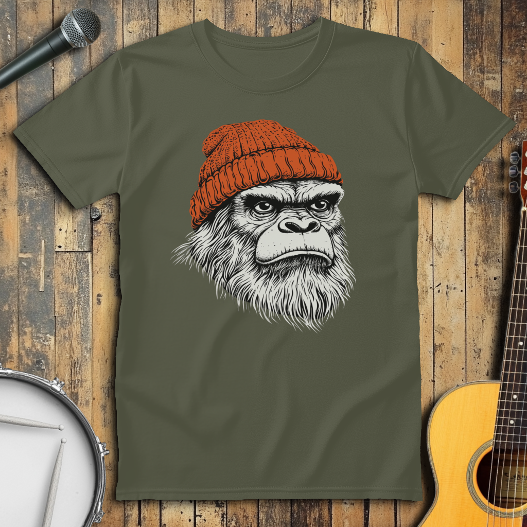 Orange Beanie Sasquatch