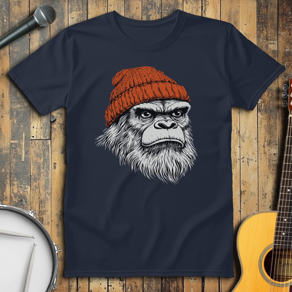 Orange Beanie Sasquatch
