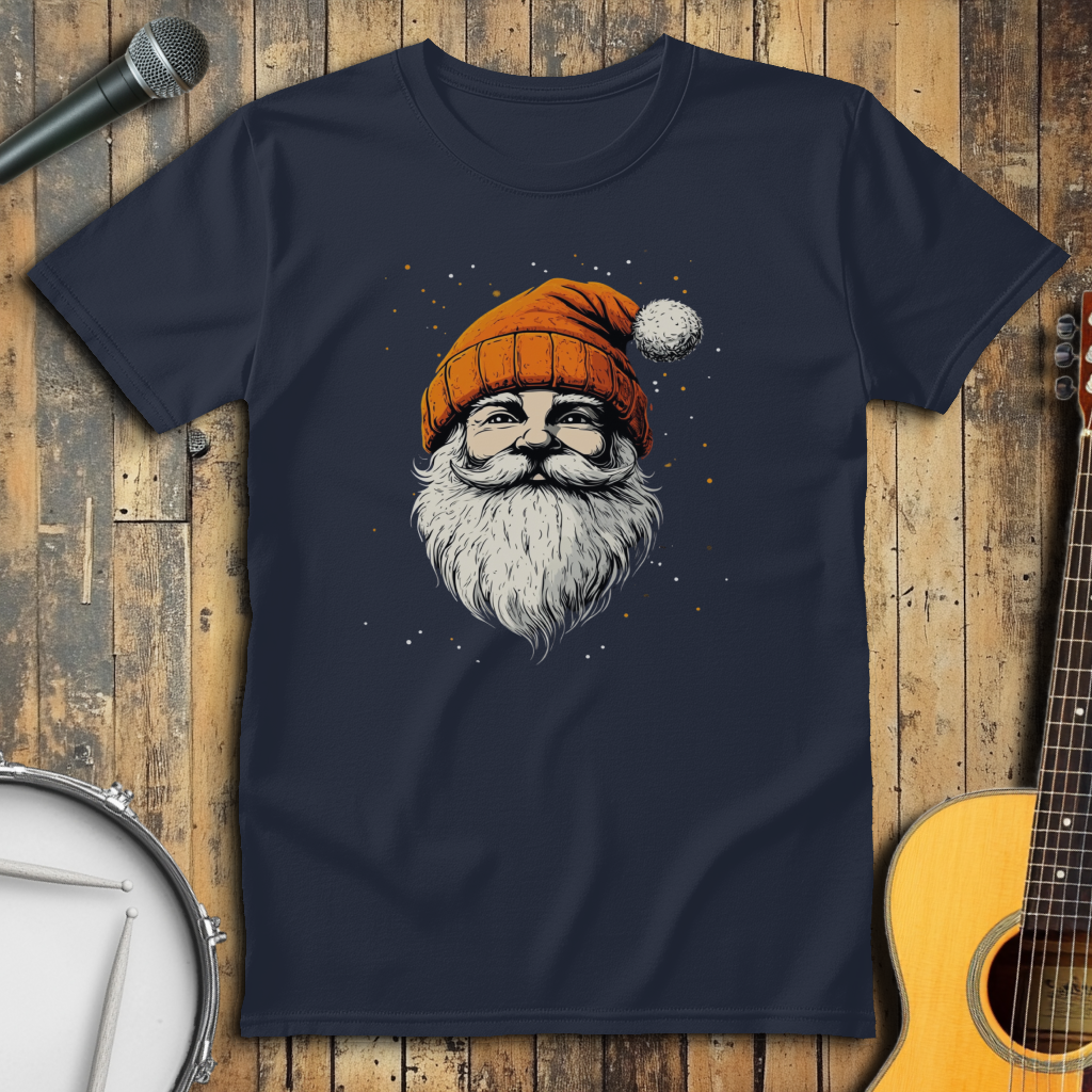Orange Beanie Santa