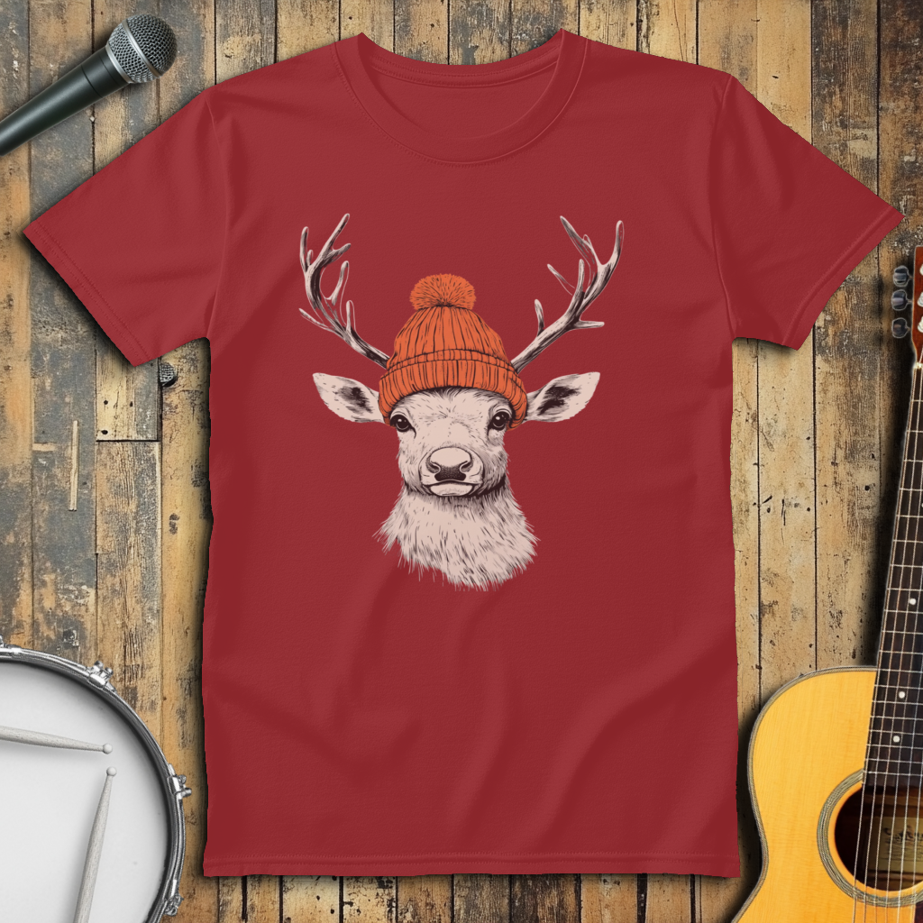 Orange Beanie Reindeer