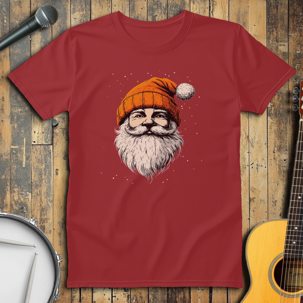 Orange Beanie Santa