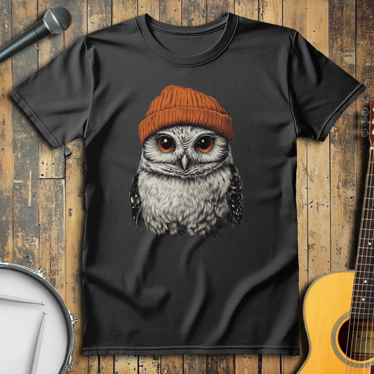 Orange Beanie Owl