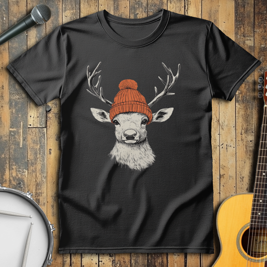 Orange Beanie Reindeer