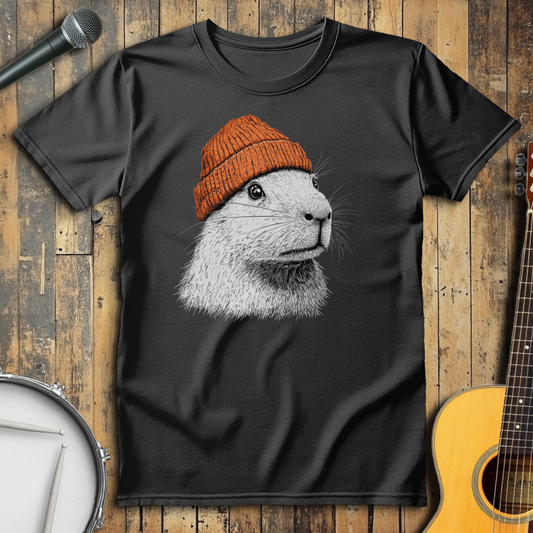 Orange Beanie Cabybara